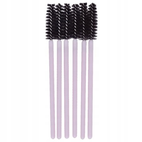 intervion szczoteczki do rzęs i brwi 6 szt