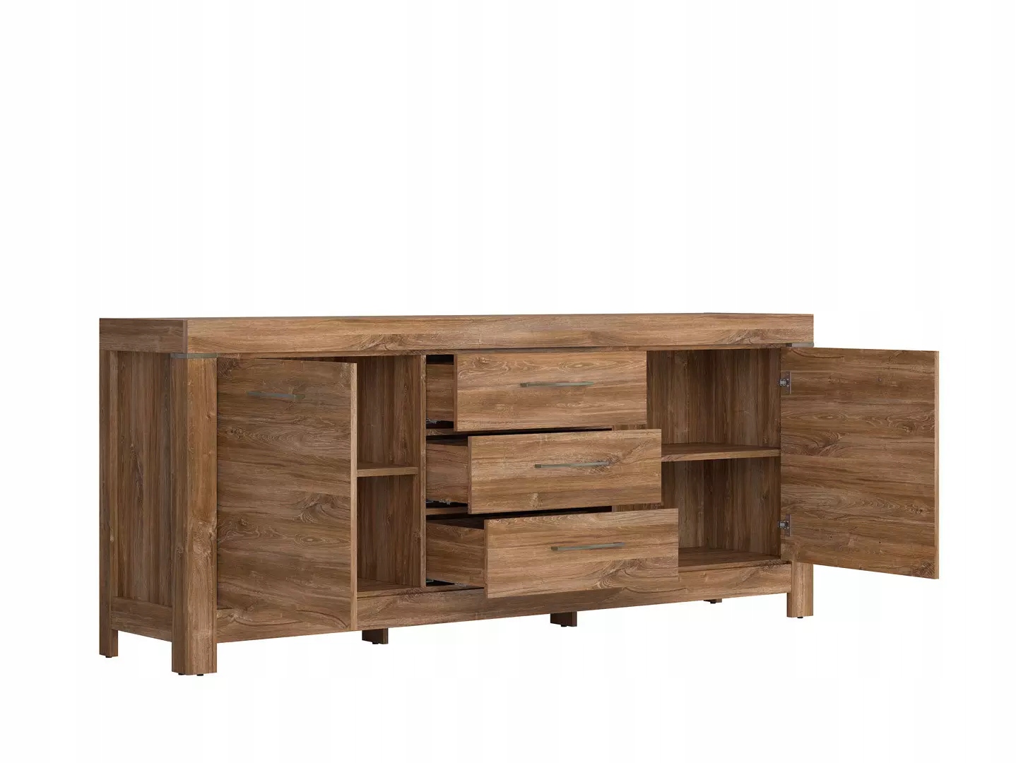 Komoda Gent KOM2D3S/9/20 dąb stirling Głębokość mebla 45 cm