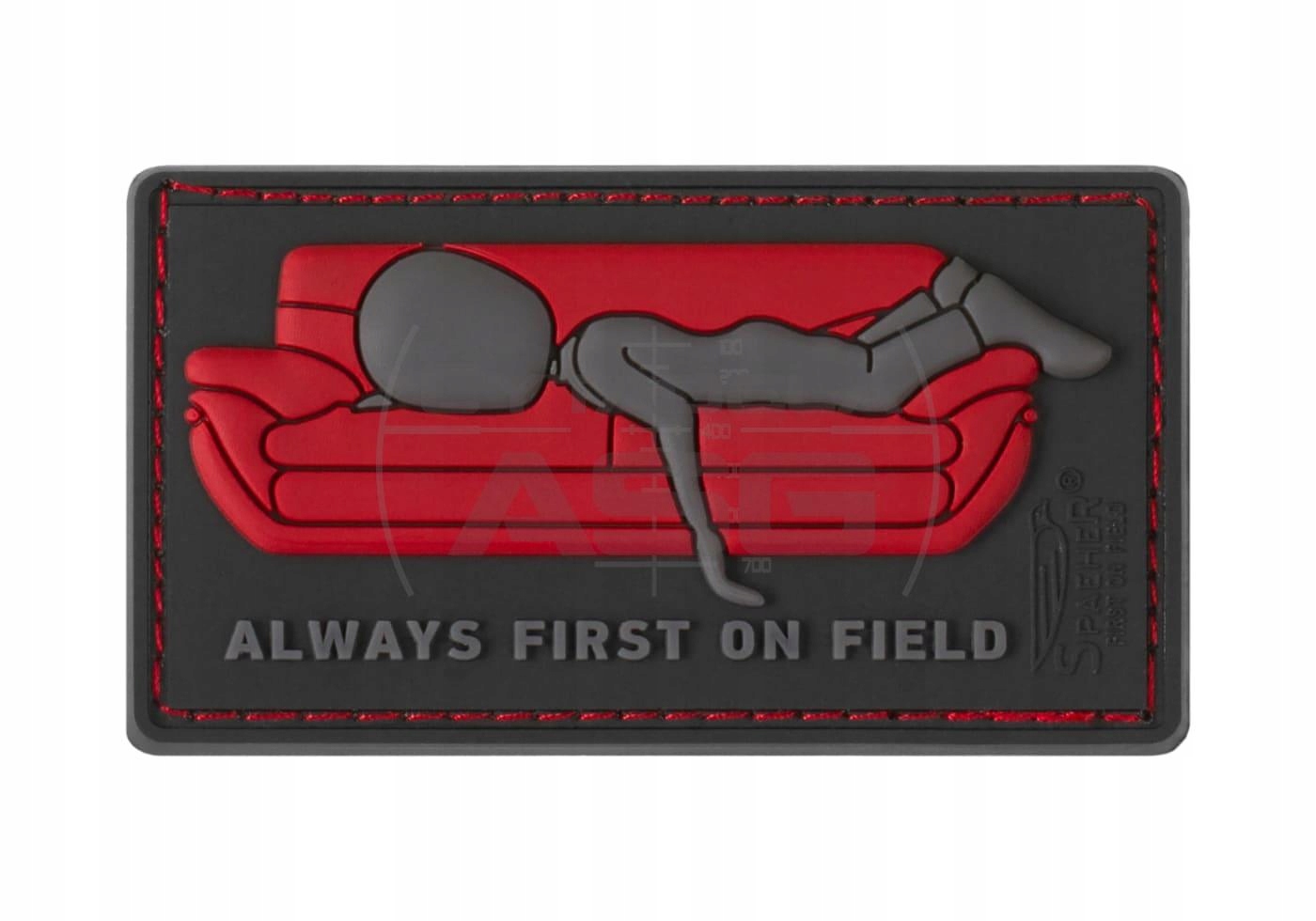 Always First on Couch Rubber Patch