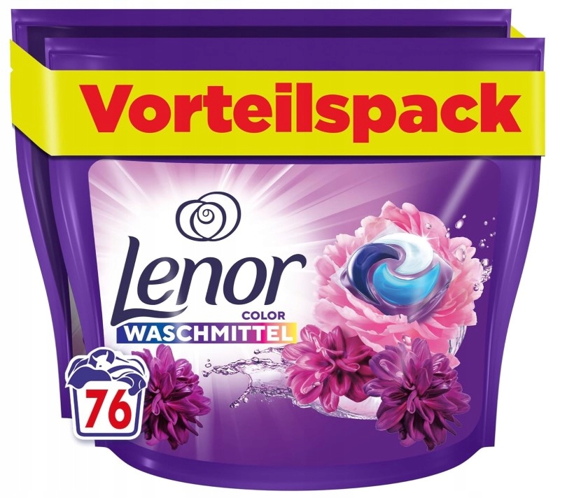 Levně Kapsle Na Praní Lenor Color Amethyst Blutentraum 76PRANÍ 1527,6 G Z De