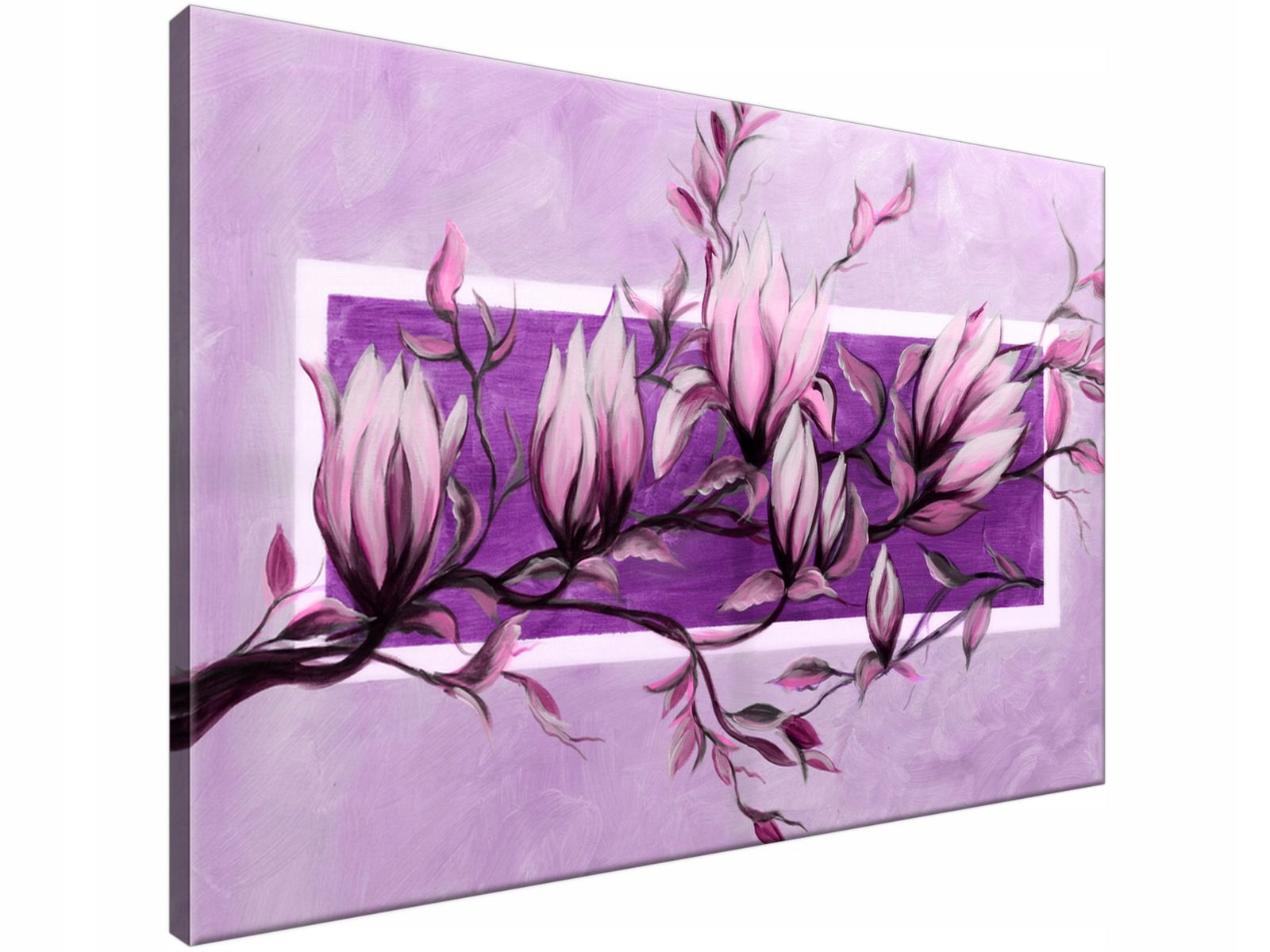 

Obraz drukowany Słodycz magnolii w fiolecie 90x60