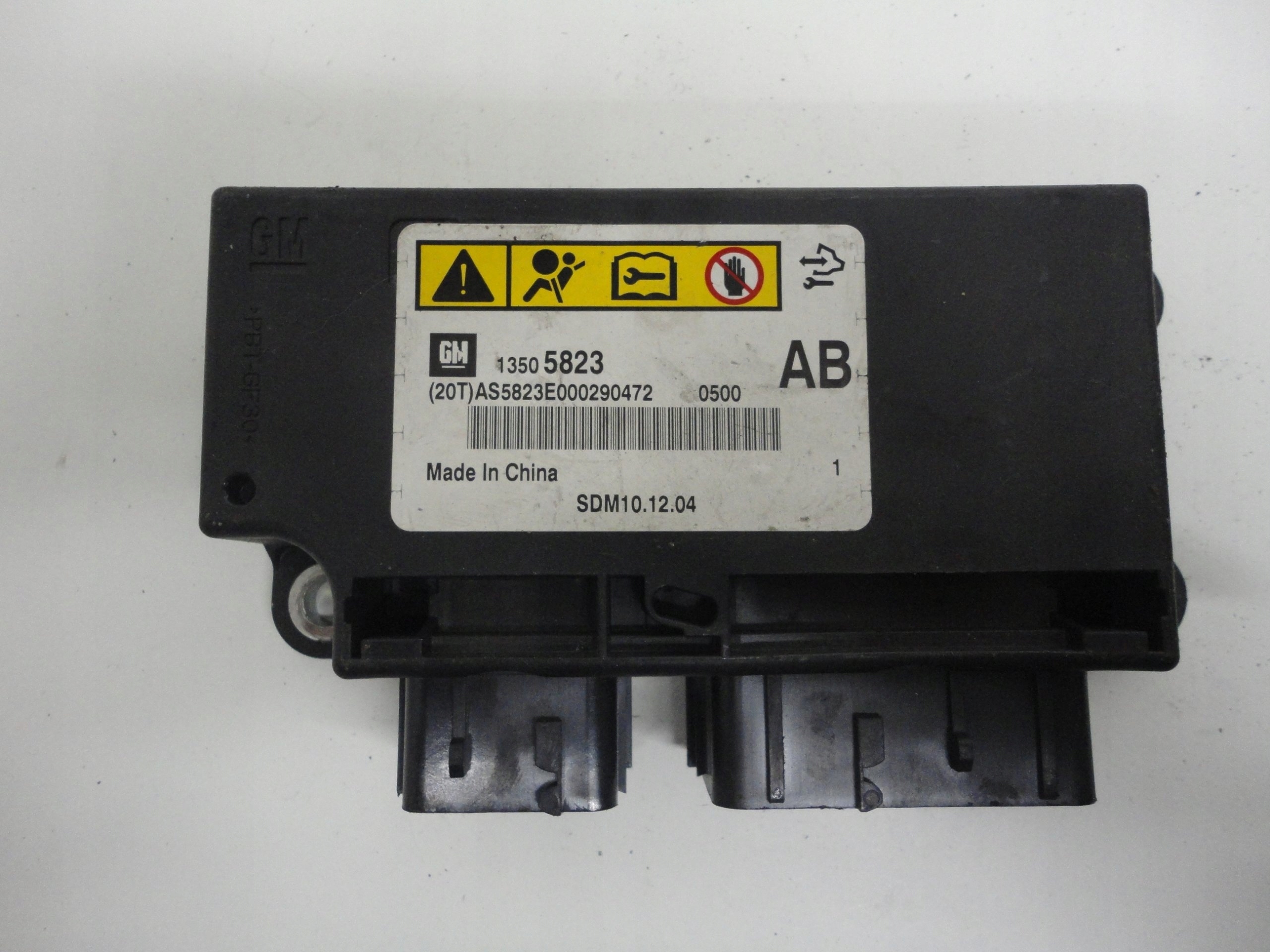 SENSOR MODUŁ AIRBAG 13505823 OPEL CHEVROLET