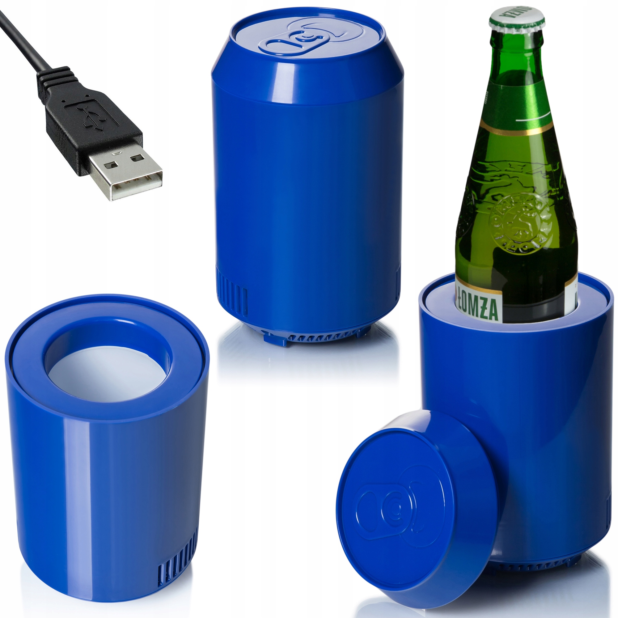 

Lodówka Turystyczna 0,5L Puszka Usb 5V Przenośna