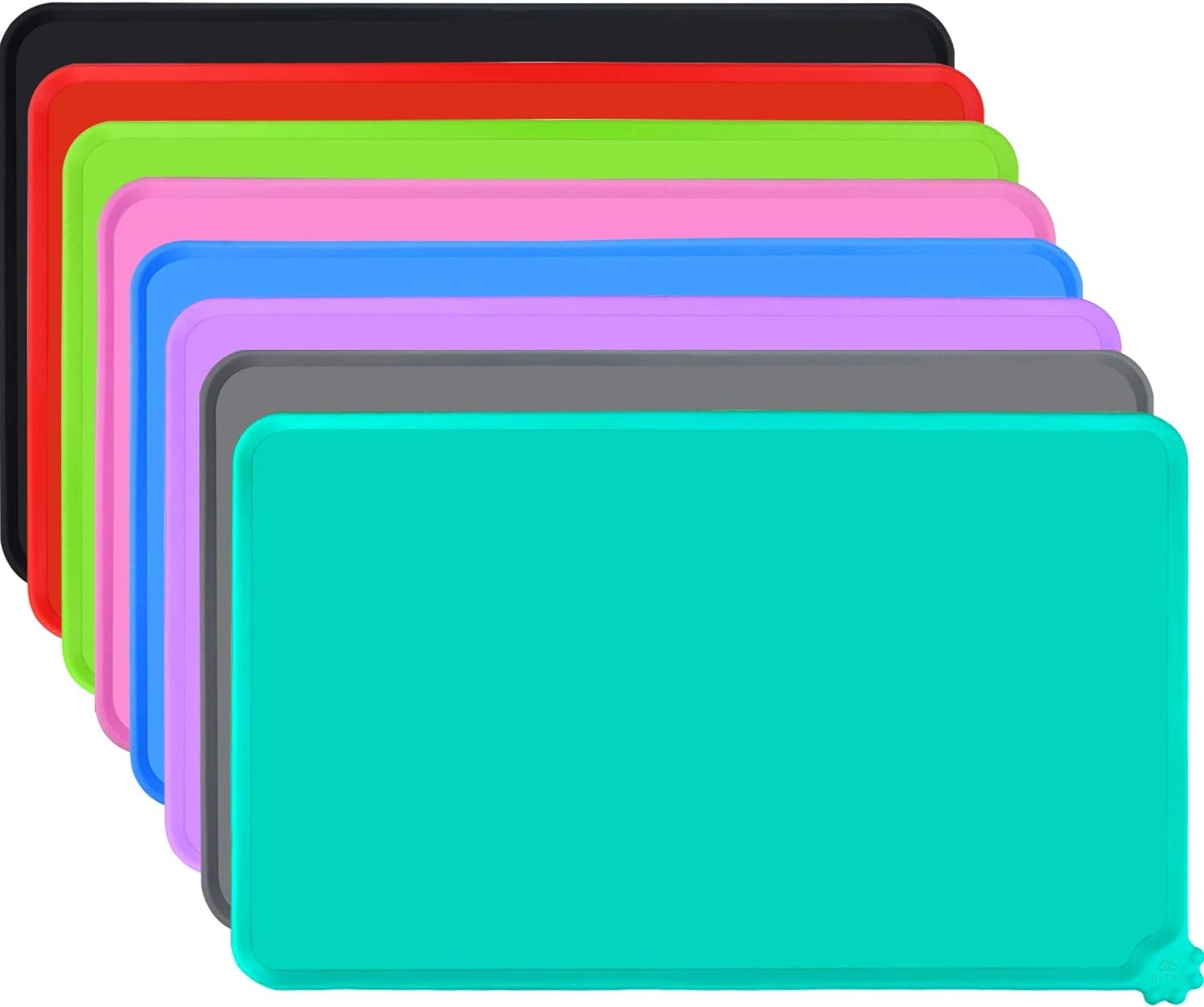 Silikonová Podložka Na Krmení Zvířat 47 x 30 cm Turksová Voděodolná Podložka