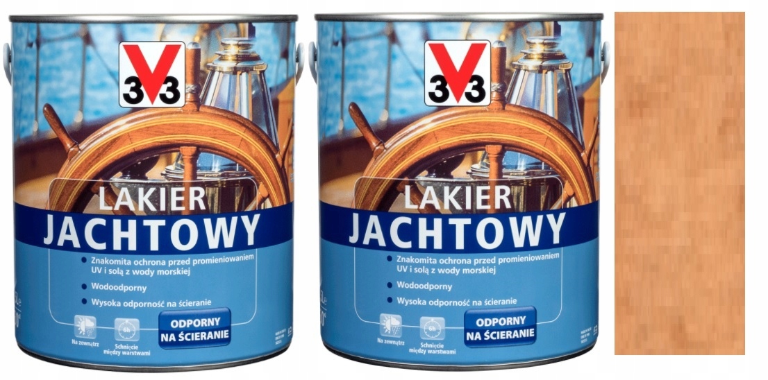 

Lakier Jachtowy Zestaw V33 Bursztyn 5L