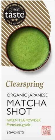 Levně Matcha japonská Premium Grande prášková Bio 8 x 1 g Clearspring
