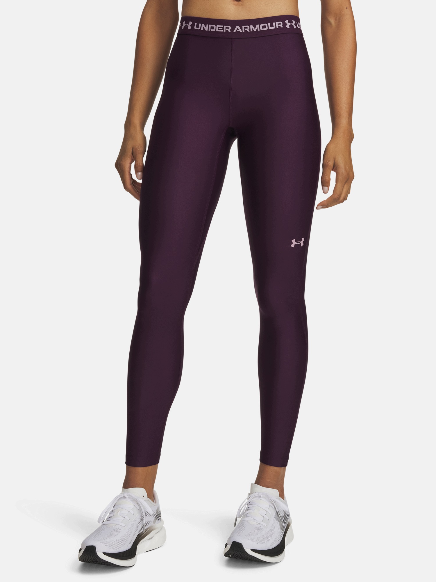 Spodnie treningowe długa Under Armour Xs fioletowy