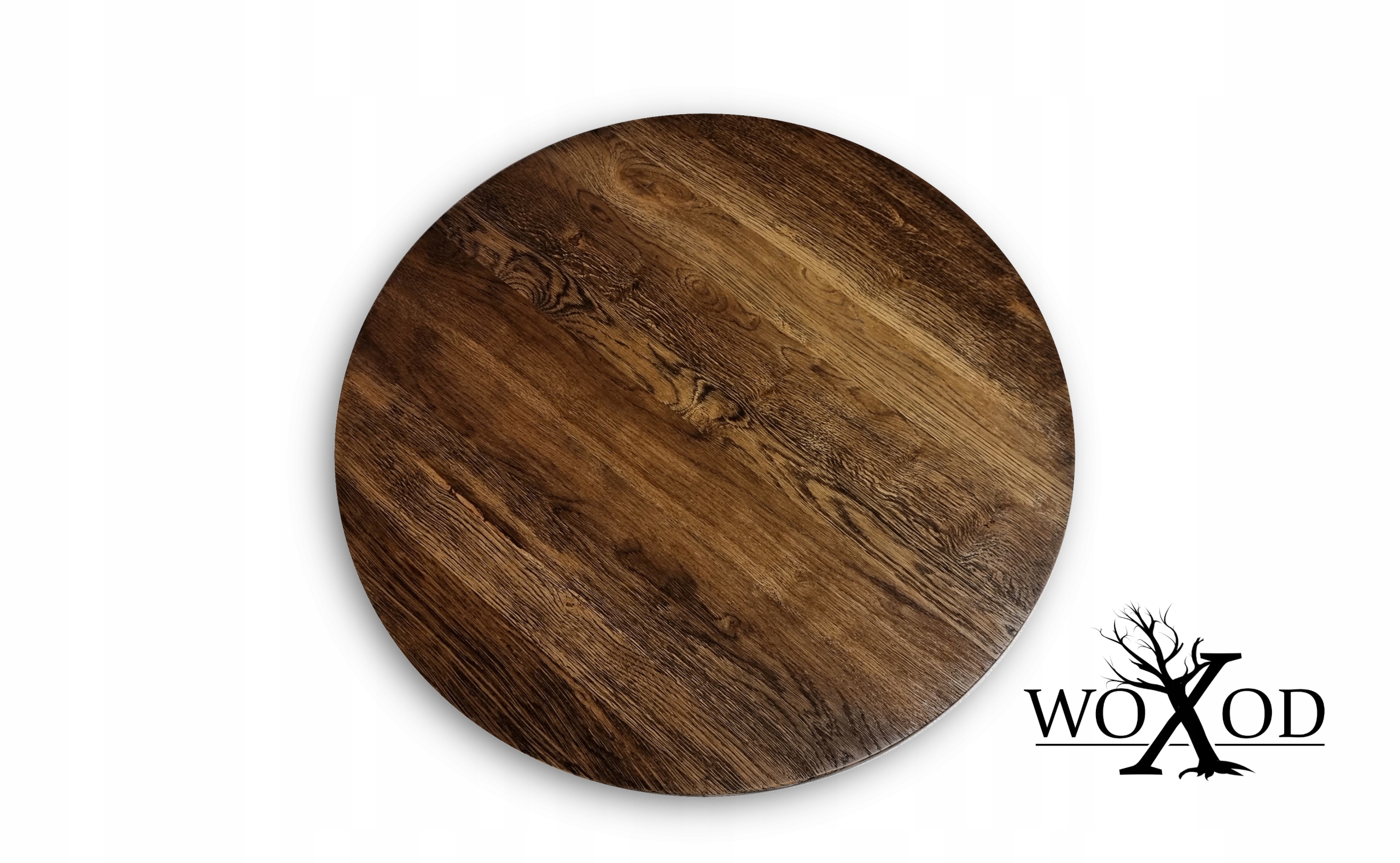 BLAT OKRĄGŁY STARY DĄB LITY STÓŁ STOLIK fi 120 Kod producenta Stary Dąb 120