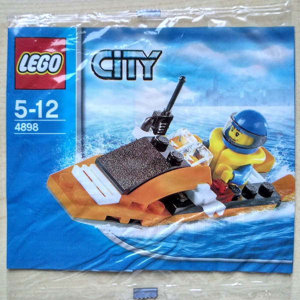 Lego 4898 City Motorówka Straż Przybrzeżna