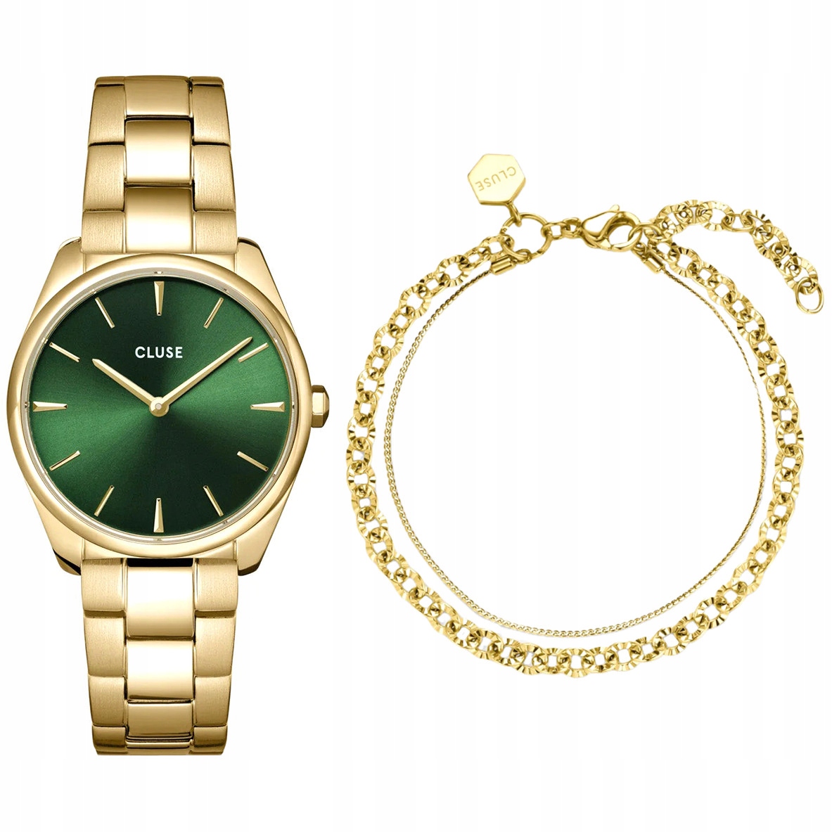 Dámské hodinky Cluse CG11201 zlaté