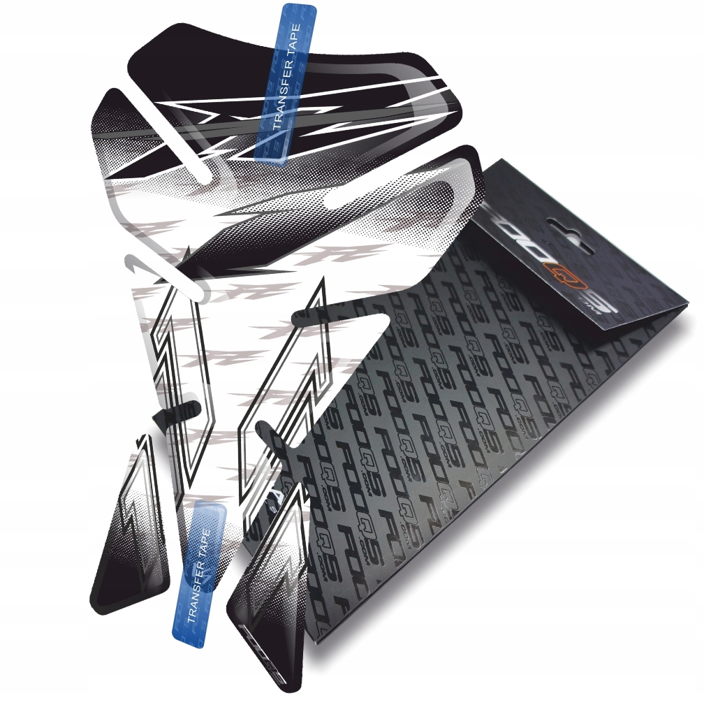 Tank-pad od firmy Fooqs pro Yamaha FZ-1 Bílý