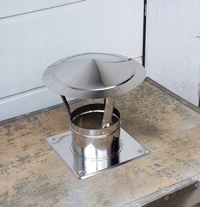 DASZEK NA KOMIN NASADA KOMINOWA NA WYMIAR KWASÓWKA Rodzaj wkładu nierdzewny