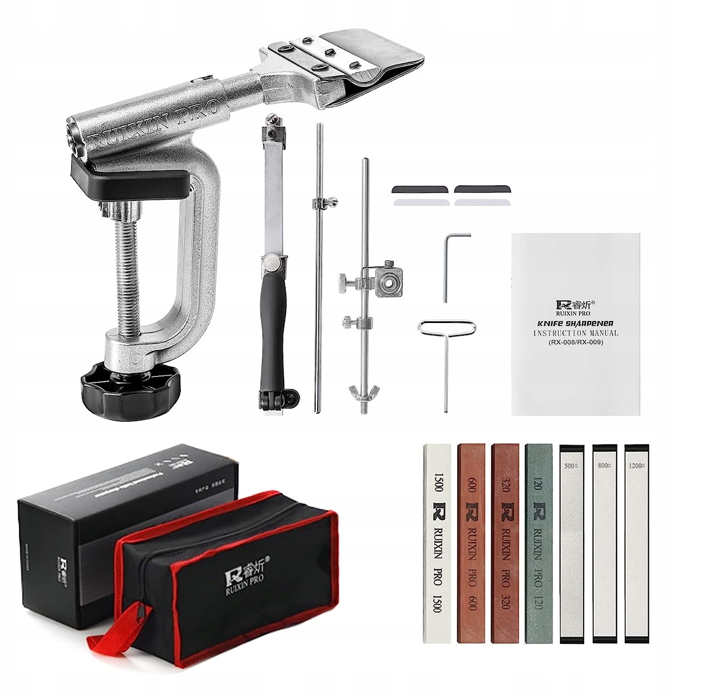 PROFESJONALNA OSTRZAŁKA NOŻY OSEŁKA RUIXIN Marka inna