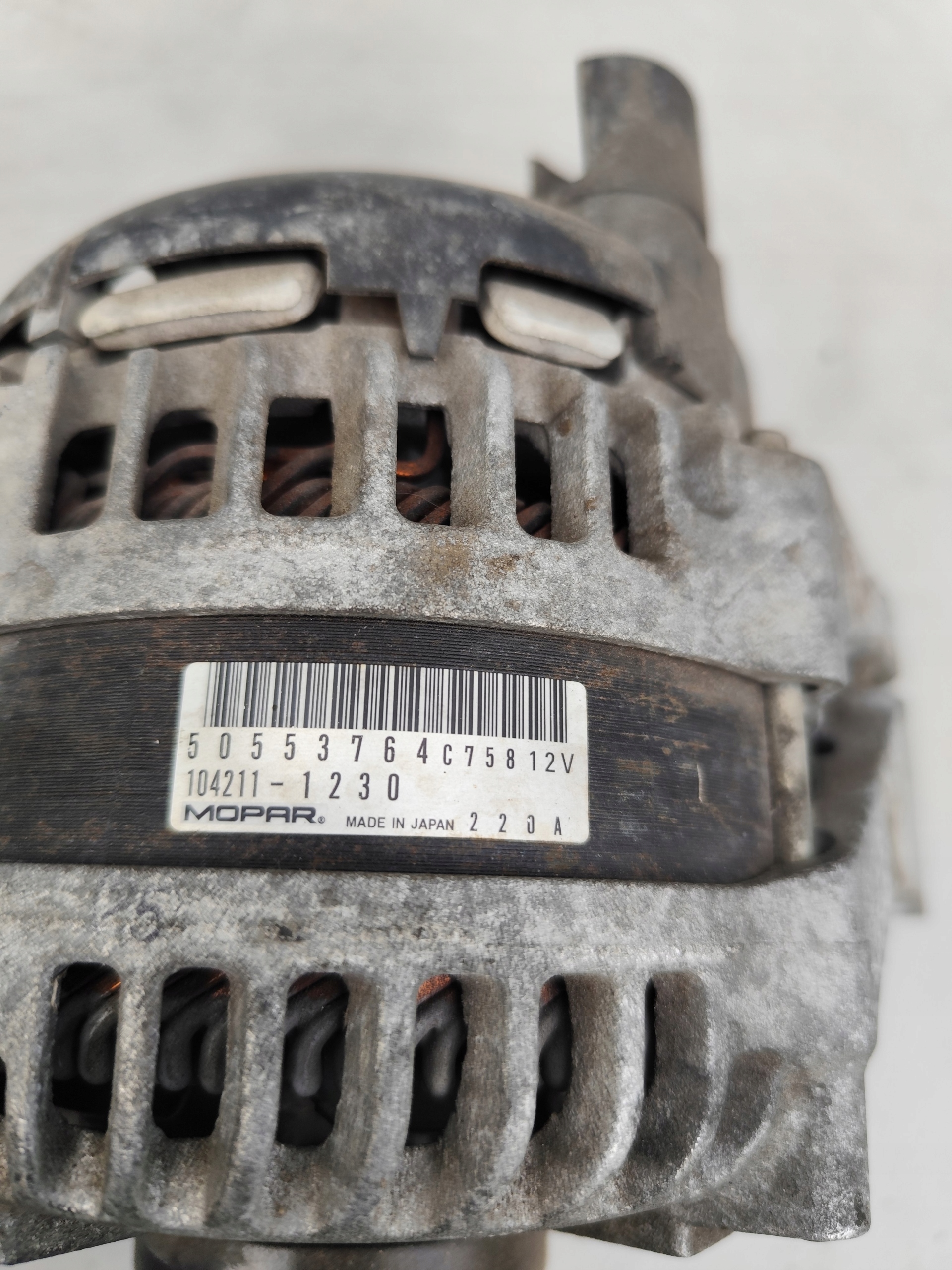 ALFA ROMEO STELVIO 2.2 MTJ ALTERNATOR