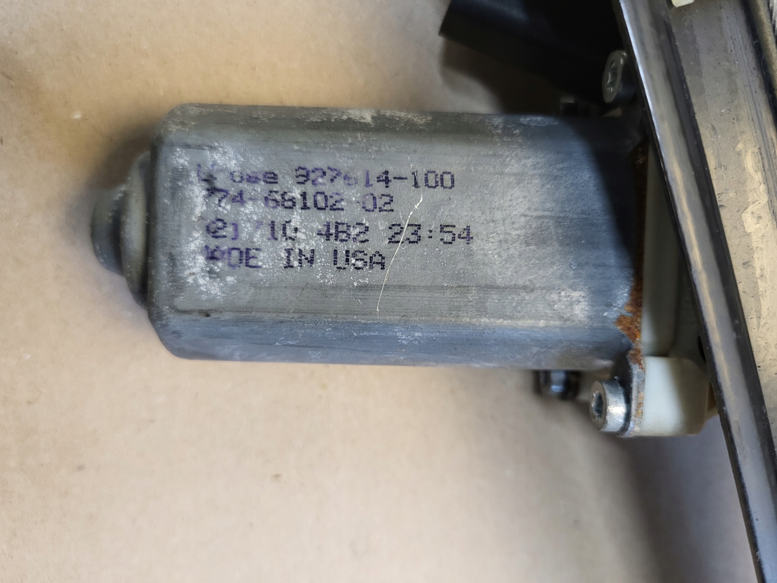 window regulator Z door mini motor windows right rear part BMW X5 E70 OE