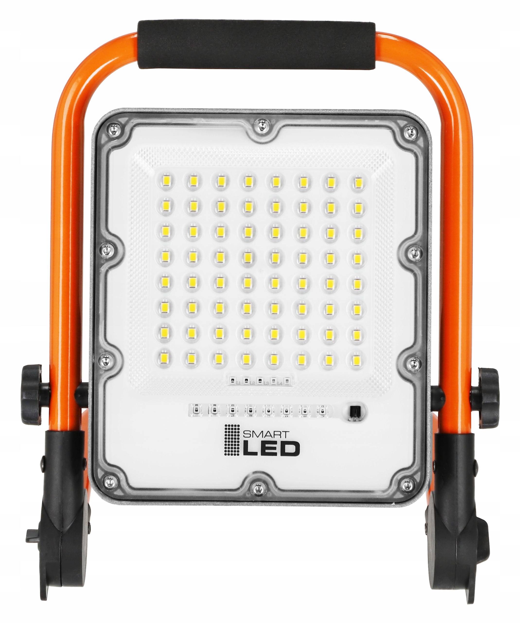 Halogen LED Roboczy Budowlany 30W = 240W Naświetlacz Przenośny Akumulator Marka SmartLED