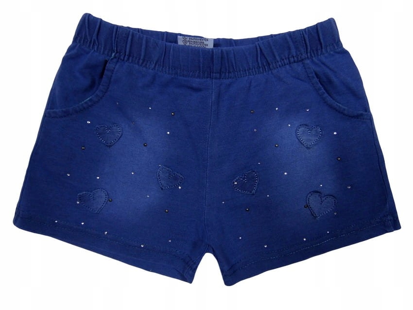 

Szorty jak jeans 7740 Angelina 122 serduszka oczka