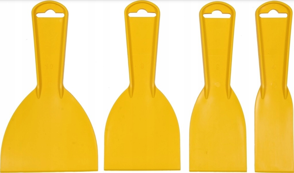 

Szpachelki Plastikowe Japońskie Zaprawa 4 El