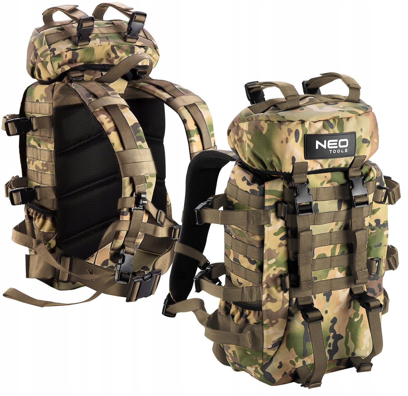 Batoh taktický turistický batoh maskáčový 30L 15kg Neo