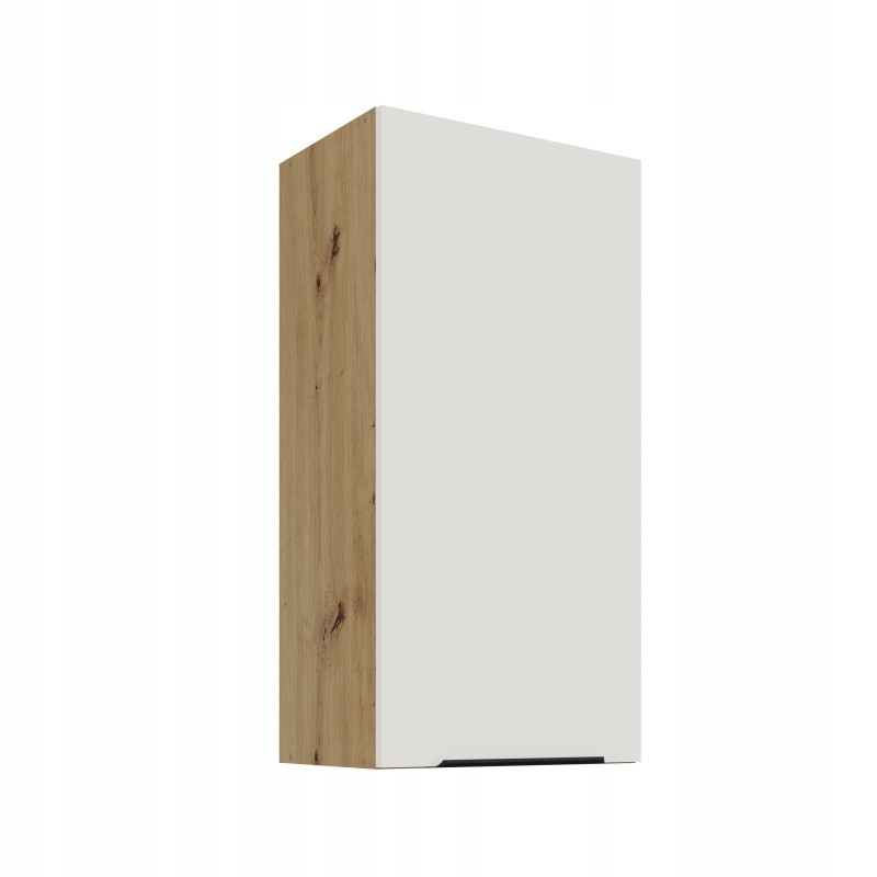 Závěsná kuchyňská skříňka 45x90 Modulo bílá Afm dub artisan 1 dveře