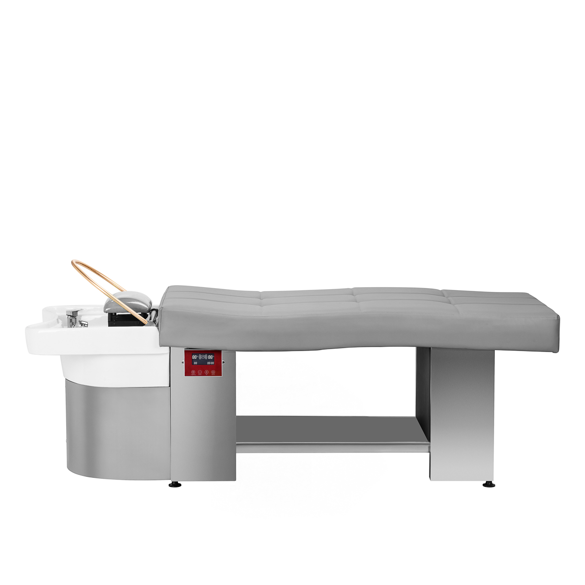 Kadeřnická myčka s lehátkem Head Spa Gabbiano 017 šedá