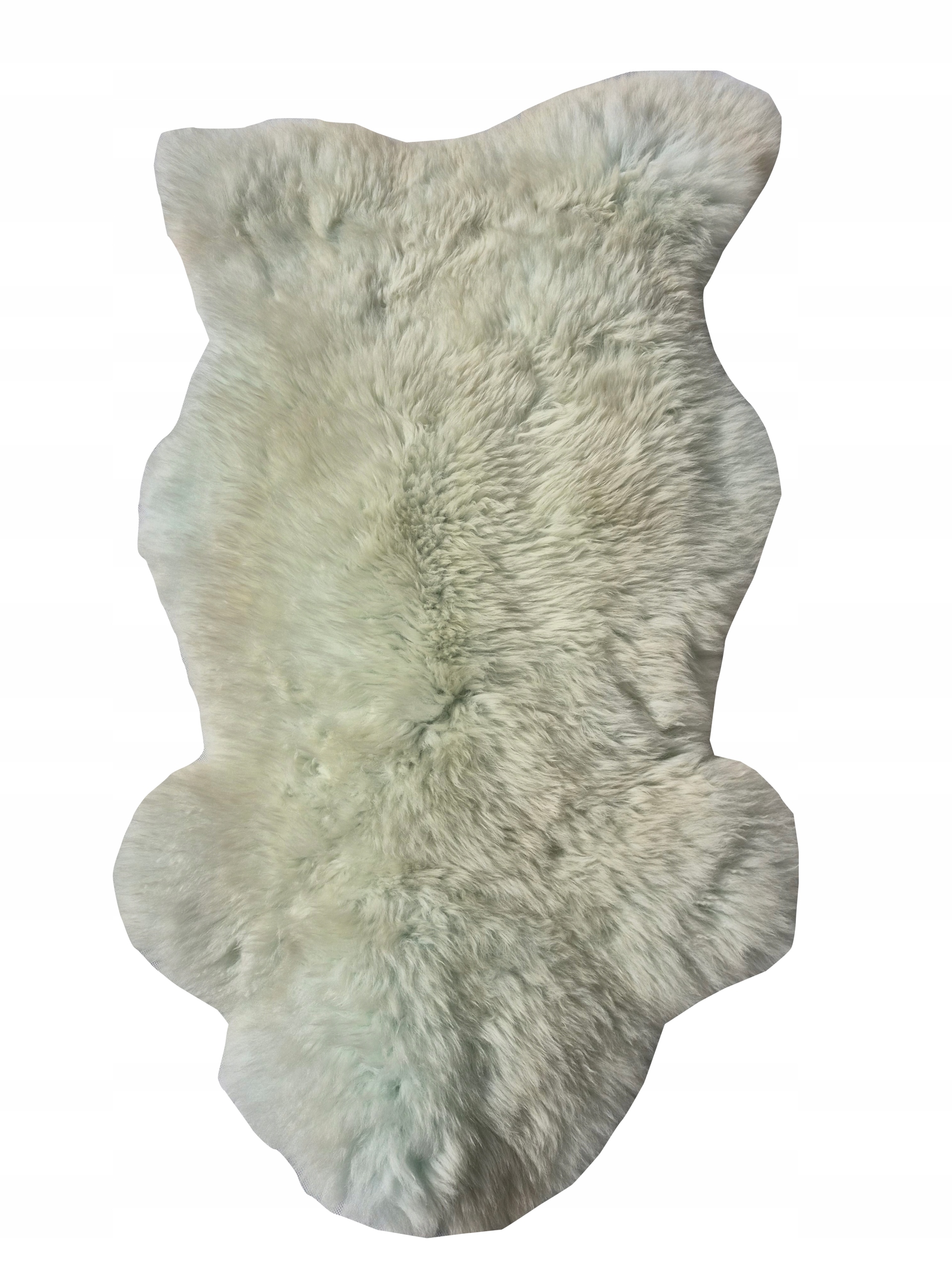 Prírodná ovčia koža Mätová – Dekoratívny koberec z vlny 115 cm