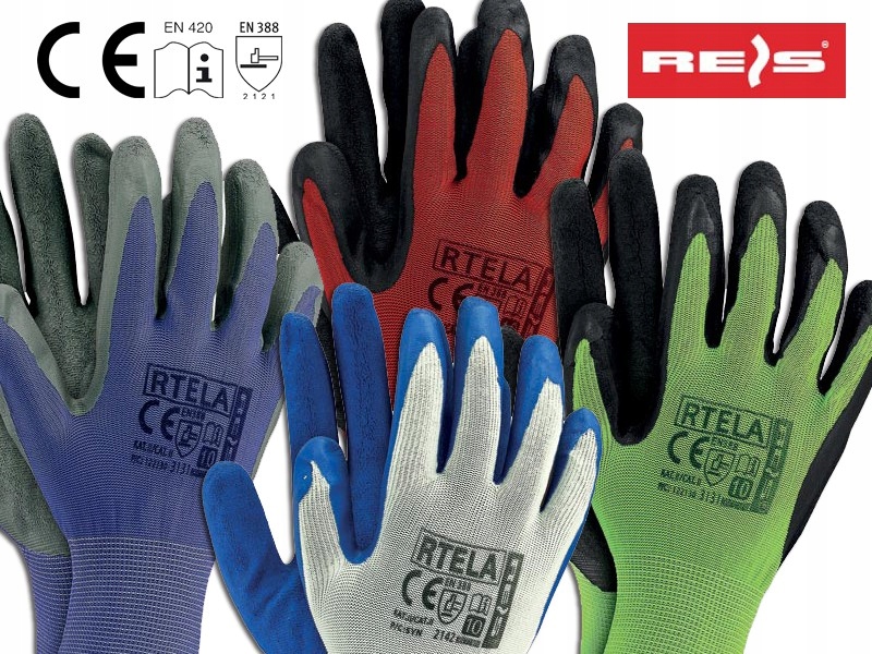 RĘKAWICE ROBOCZE RTELA REIS DRAGON CB r.11 Kod producenta RTELA CB 11