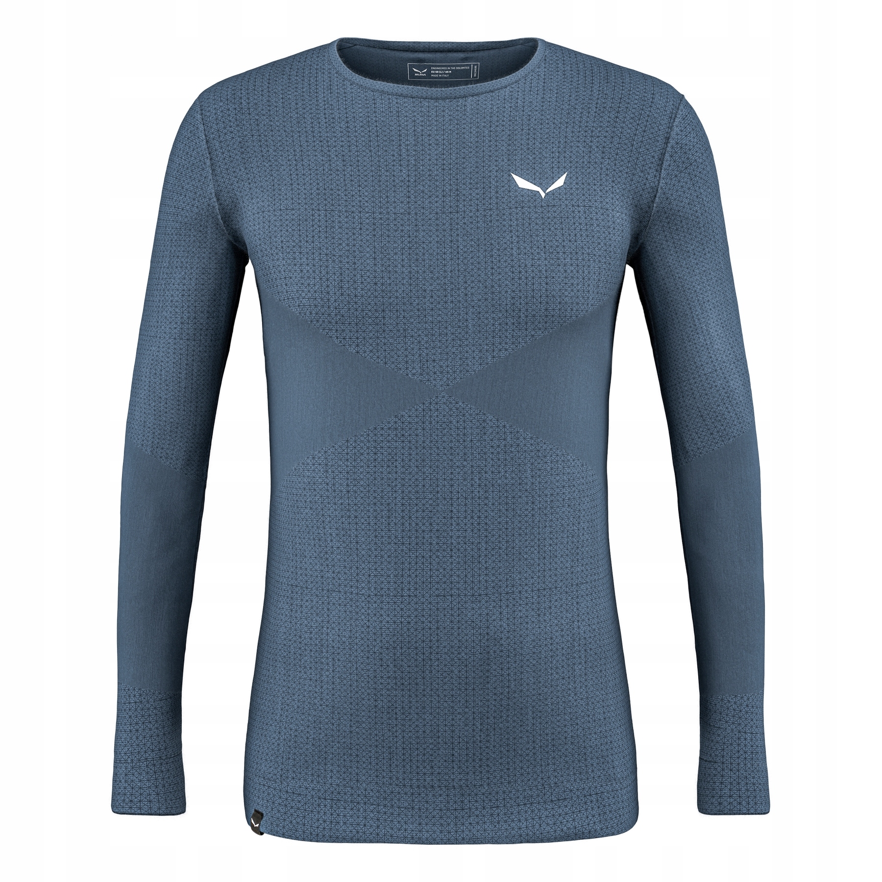Pánský dlouhý rukáv Salewa Zebru Medium Warm tmavě modrý 00-0000027957_8670 vel. S