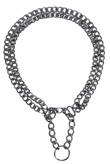 

Trixie Kolia metalowa 65 cm/2.5 mm; dwurzędowa