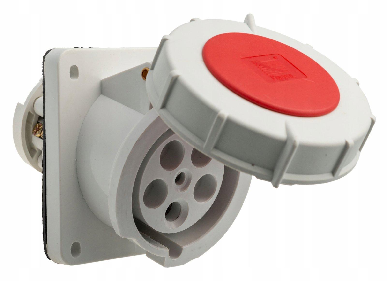 Tabulová silová zásuvka 63A 5P 400V IP67 Pawbol B.1054 hermetická