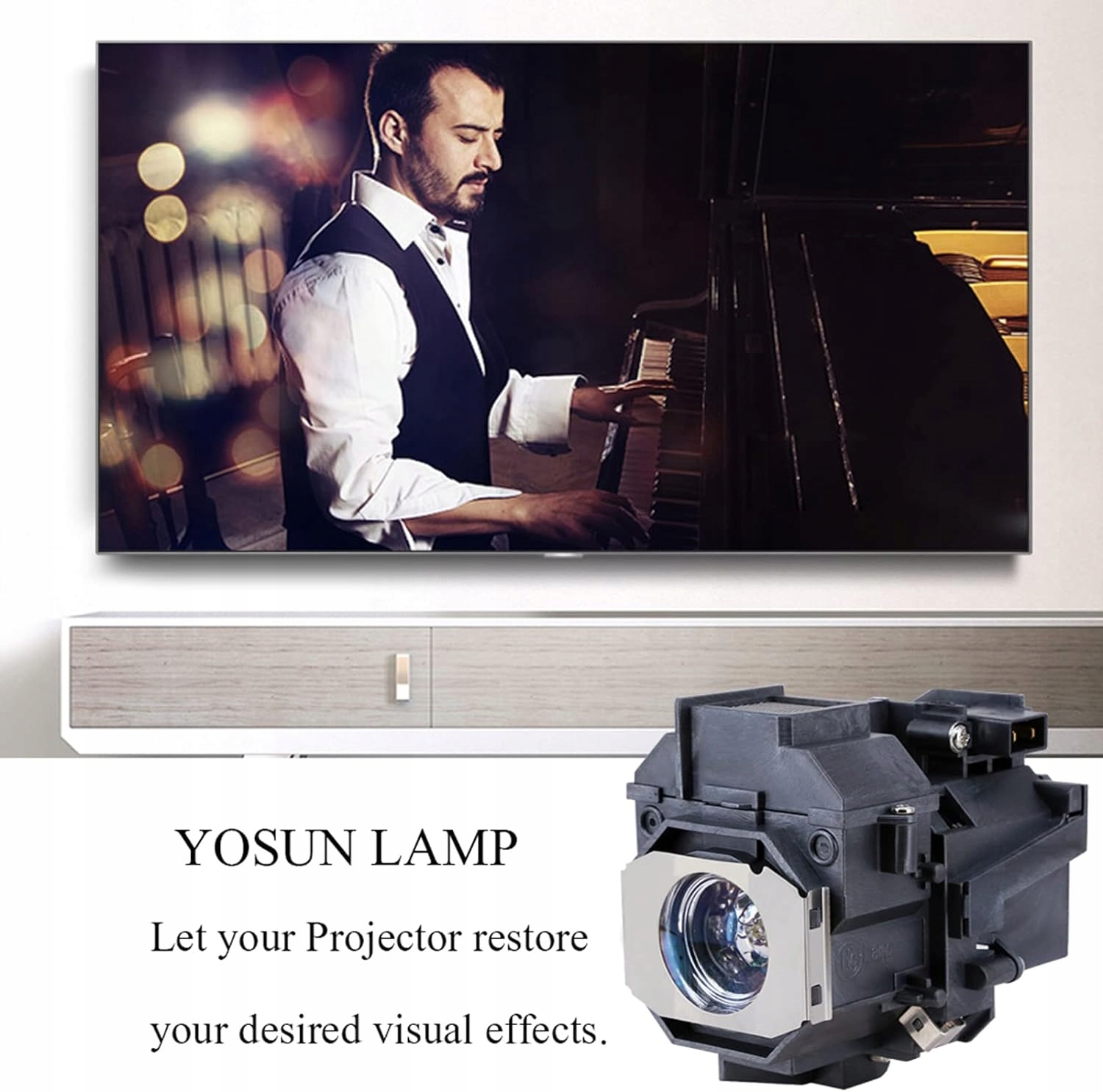 Lampa projektora do Epson ELPLP78 V13H010L78 Model YOSUN