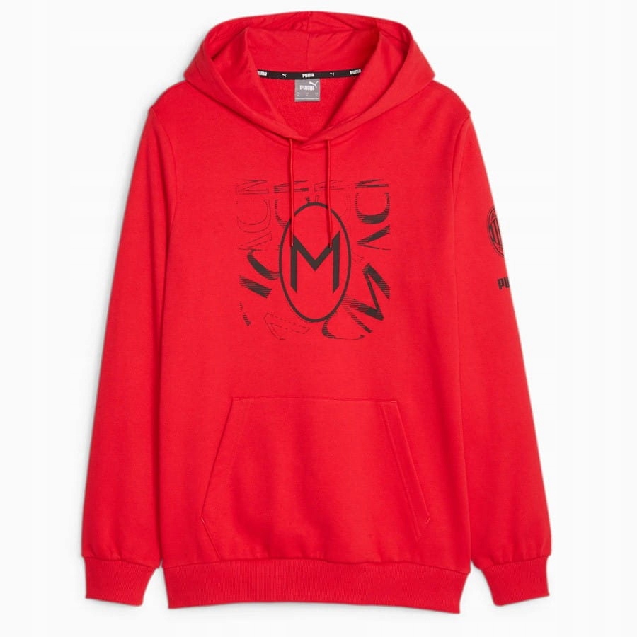 Bluza Puma Ac Milan FtbCore Graphic Hoody 772316-01 Czerwony, M