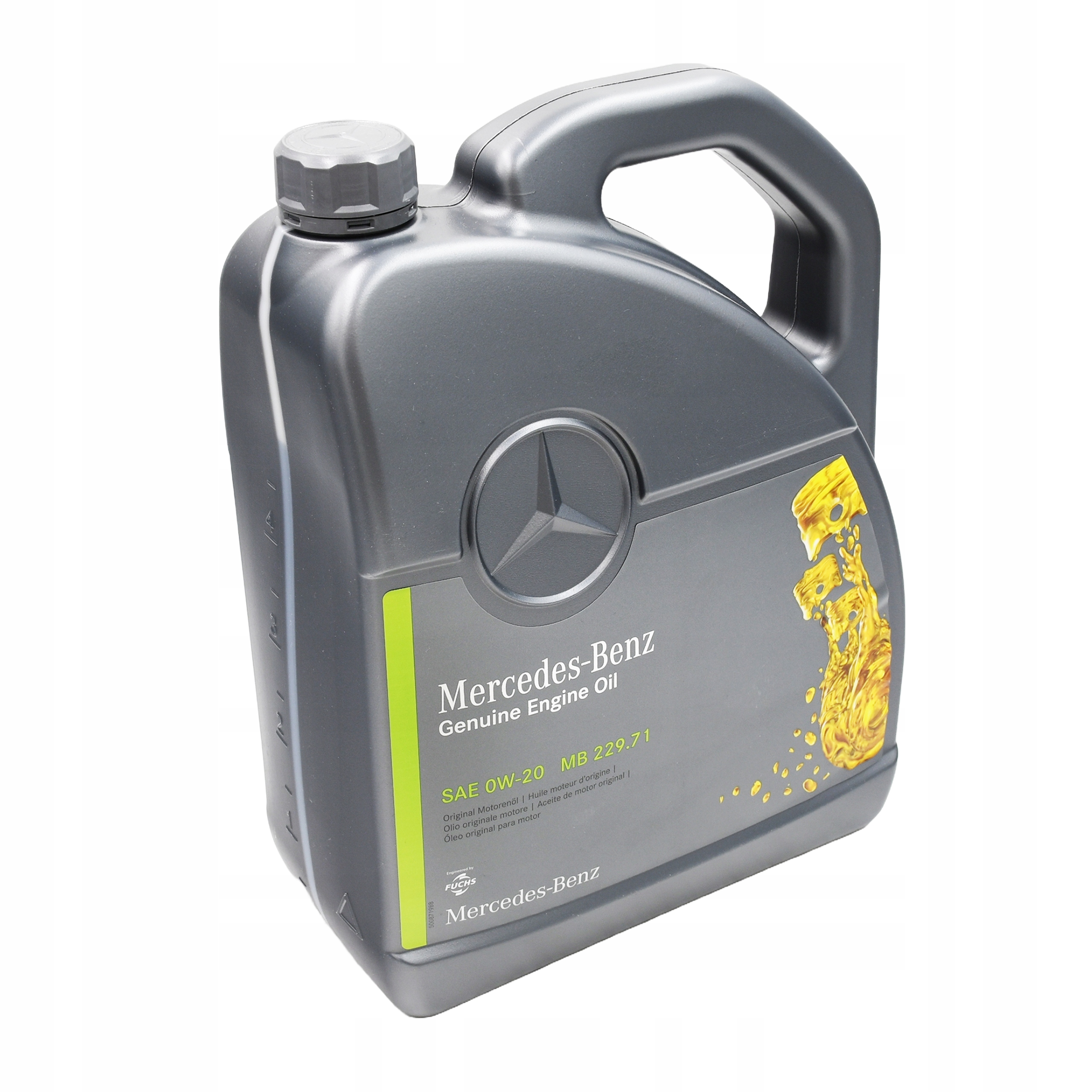 Motorový Olej Mercedes-benz 229.71 0W-20 5L Originál