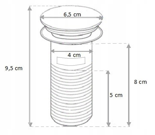 MEXEN DŘEZOVÝ SIPHON + ZÁSTRČKA CLICK COPPER Materiál jiný