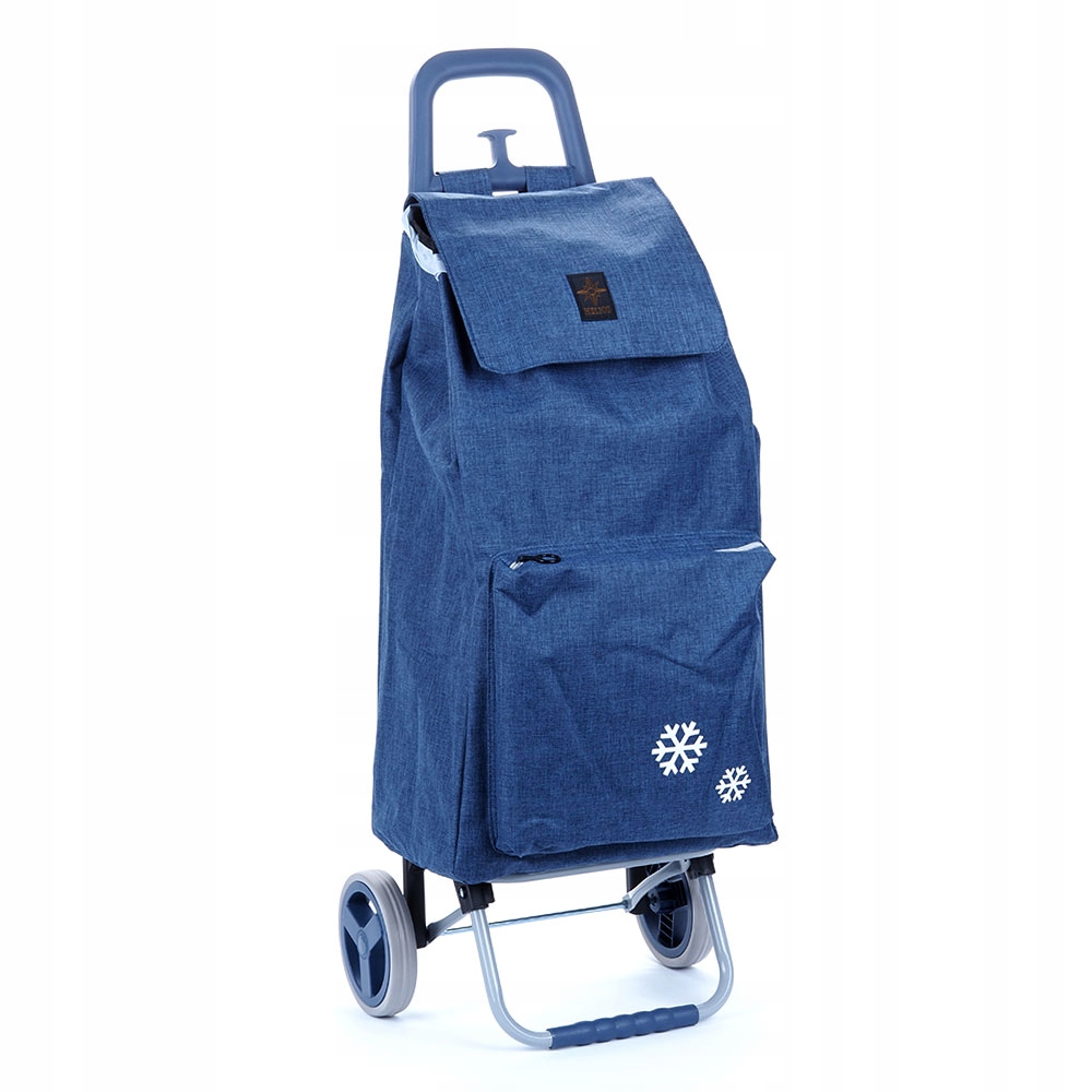 Torba wózek na zakupy na kółkach z kieszenią termiczną 45l