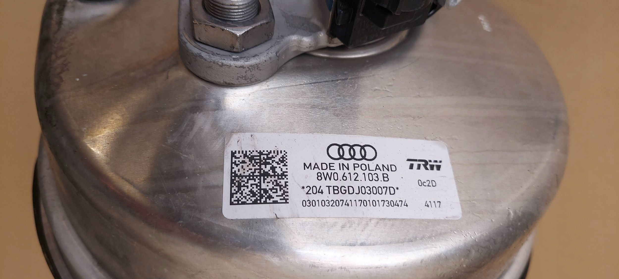 servo +Servofreno AUDI A4 B9 A5 8W 8W0612103B