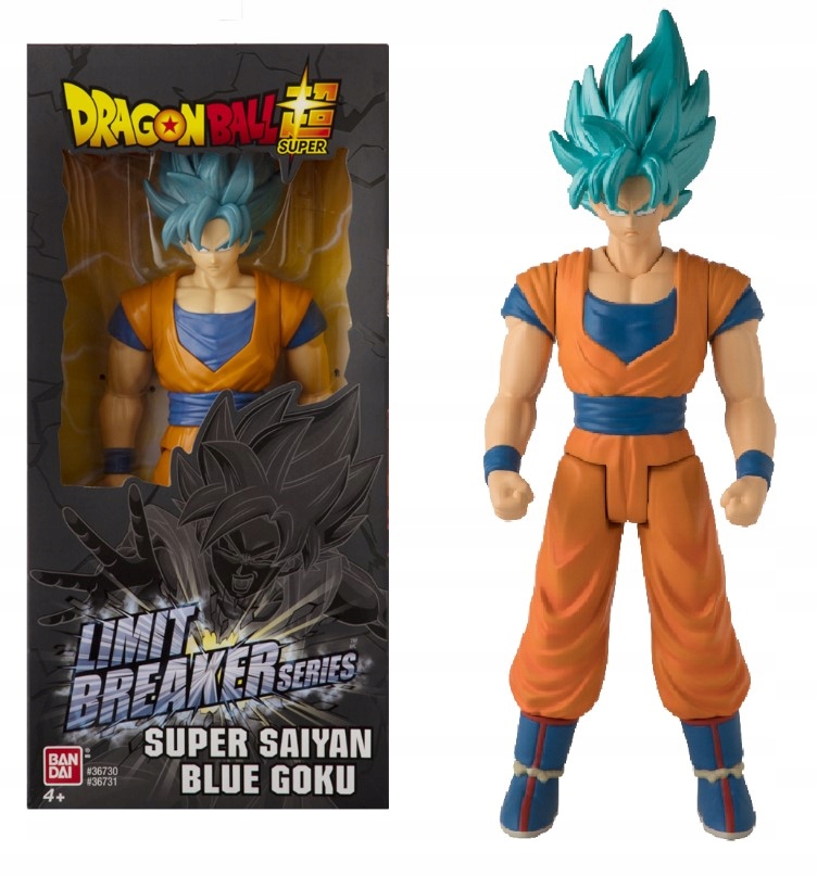 Dragon Ball Blue Gok obří figurka Limit Breaker 30 cm Bandai