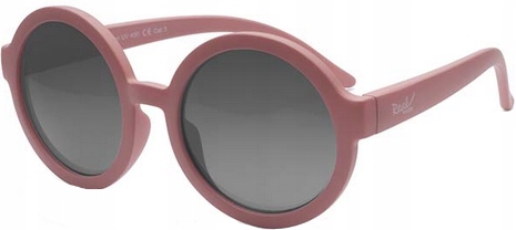 Modne Okulary Przeciwsłoneczne Dziecięce Real Shades Vibe Mauve 0-2 lat Marka Inna marka
