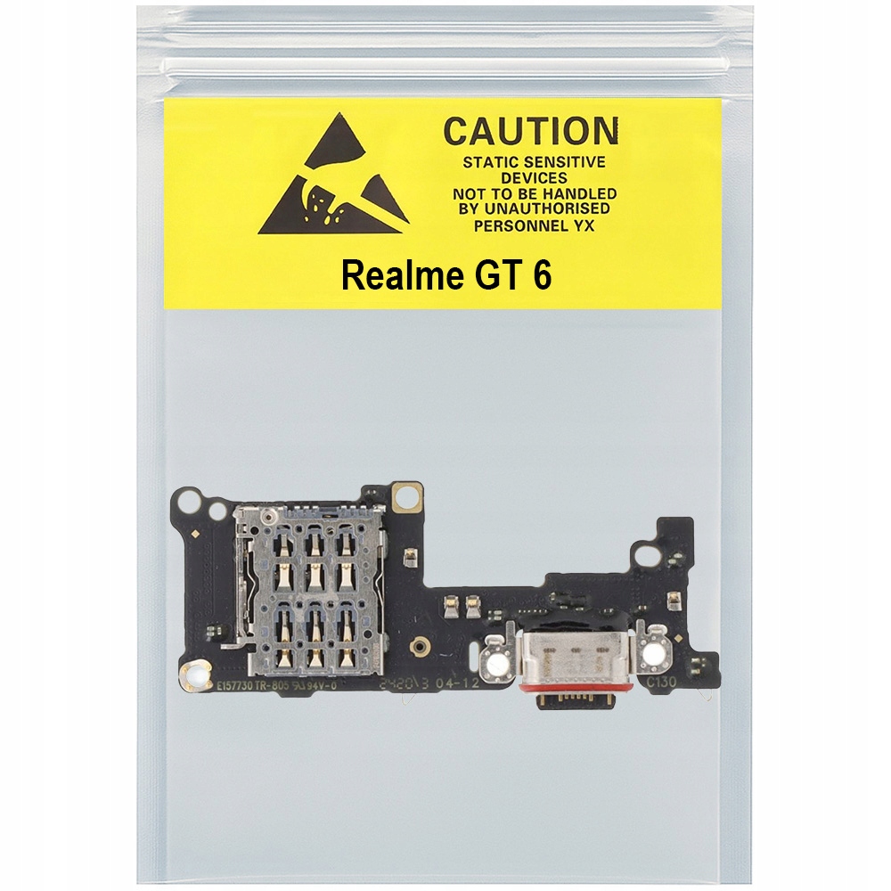 Płytka z gniazdem ładowania Usb do Realme Gt 6 Org