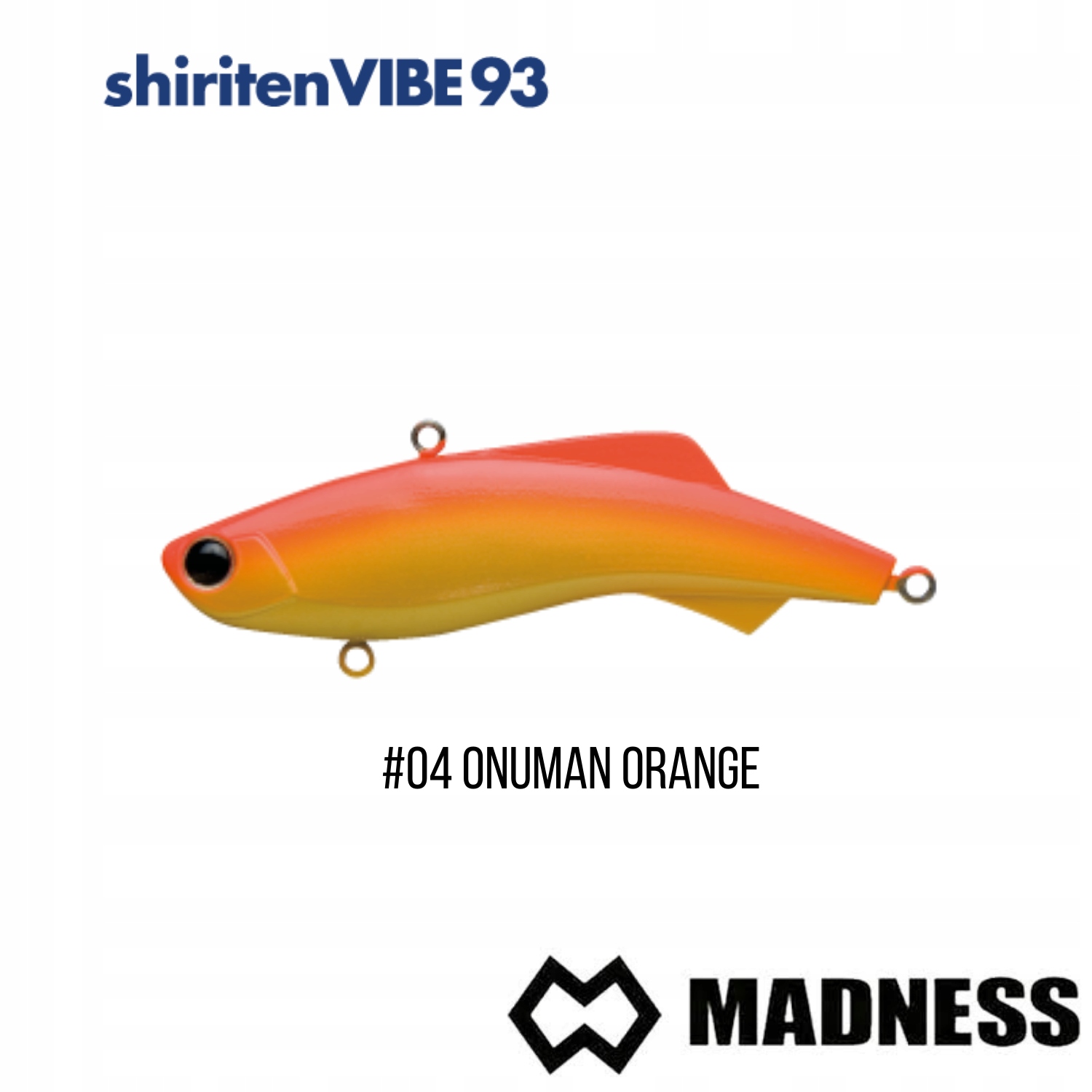 Wobler Madness Shiriten VIBE93 #04 Onuman Orange (93 mm; 28 g)