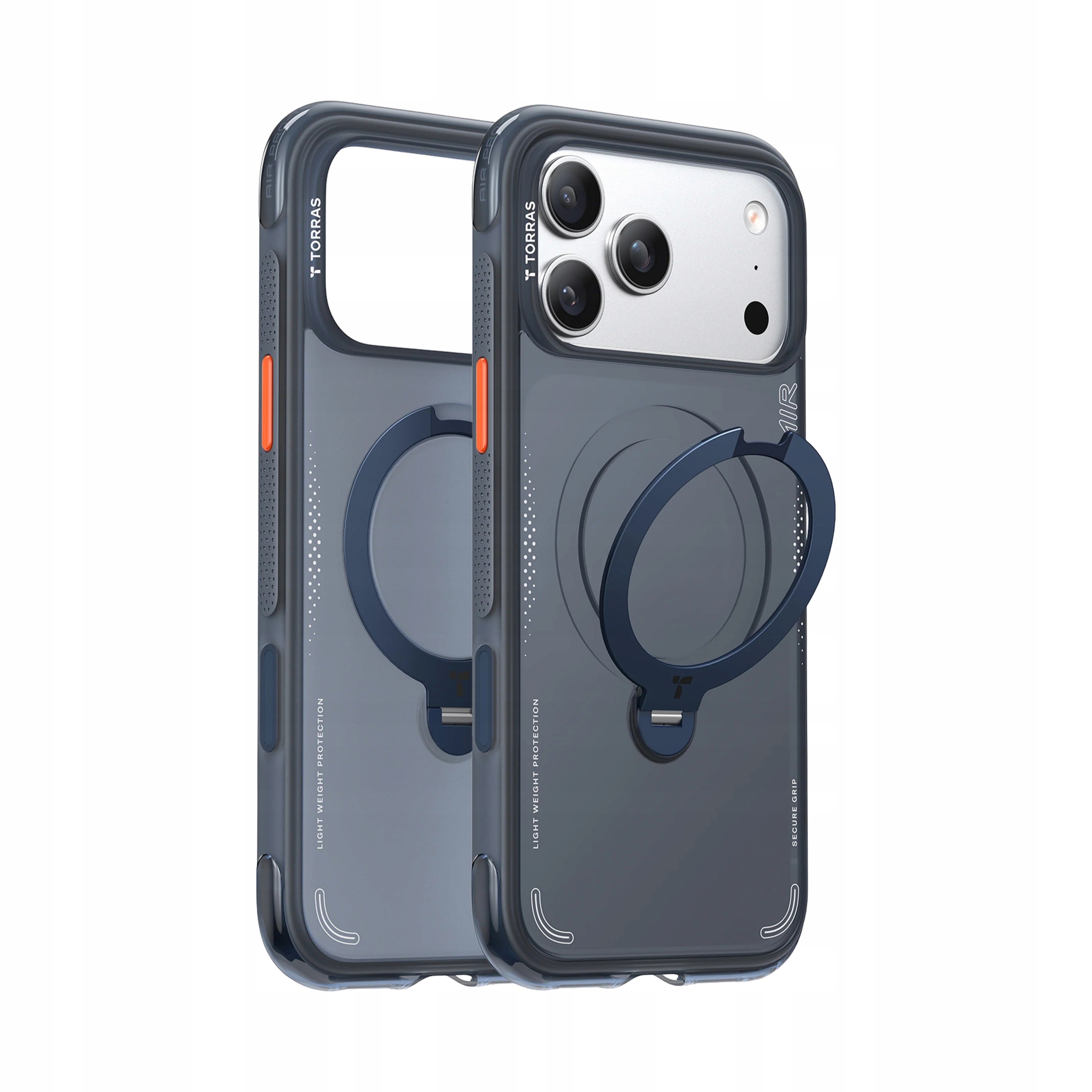 Etui do iPhone 17 Pro Torras Ostand Q3 Air MagSafe z Podstawką