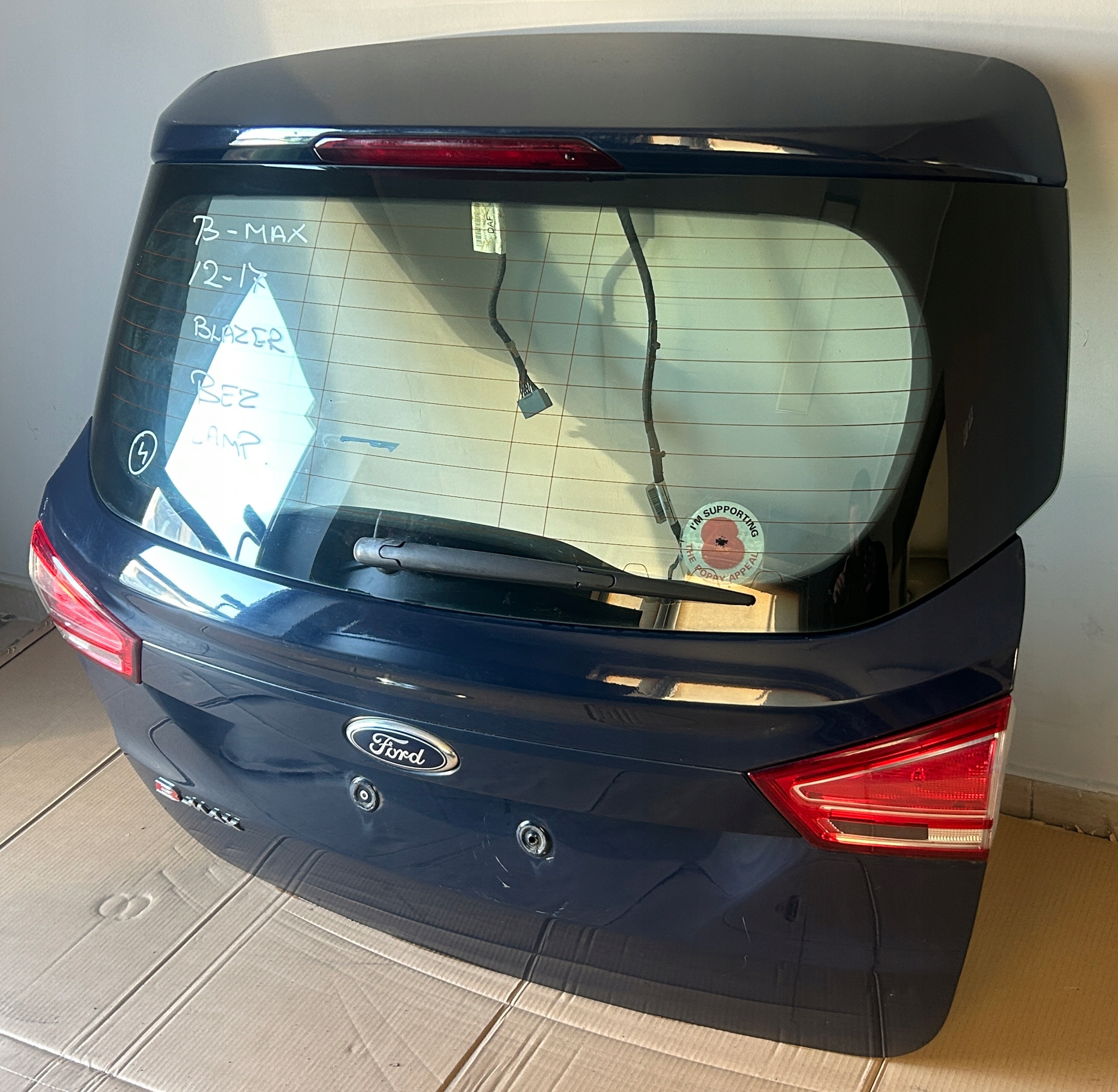 FORD B-MAX 2012-2017 heckklappe kofferraumdeckel BLAZER