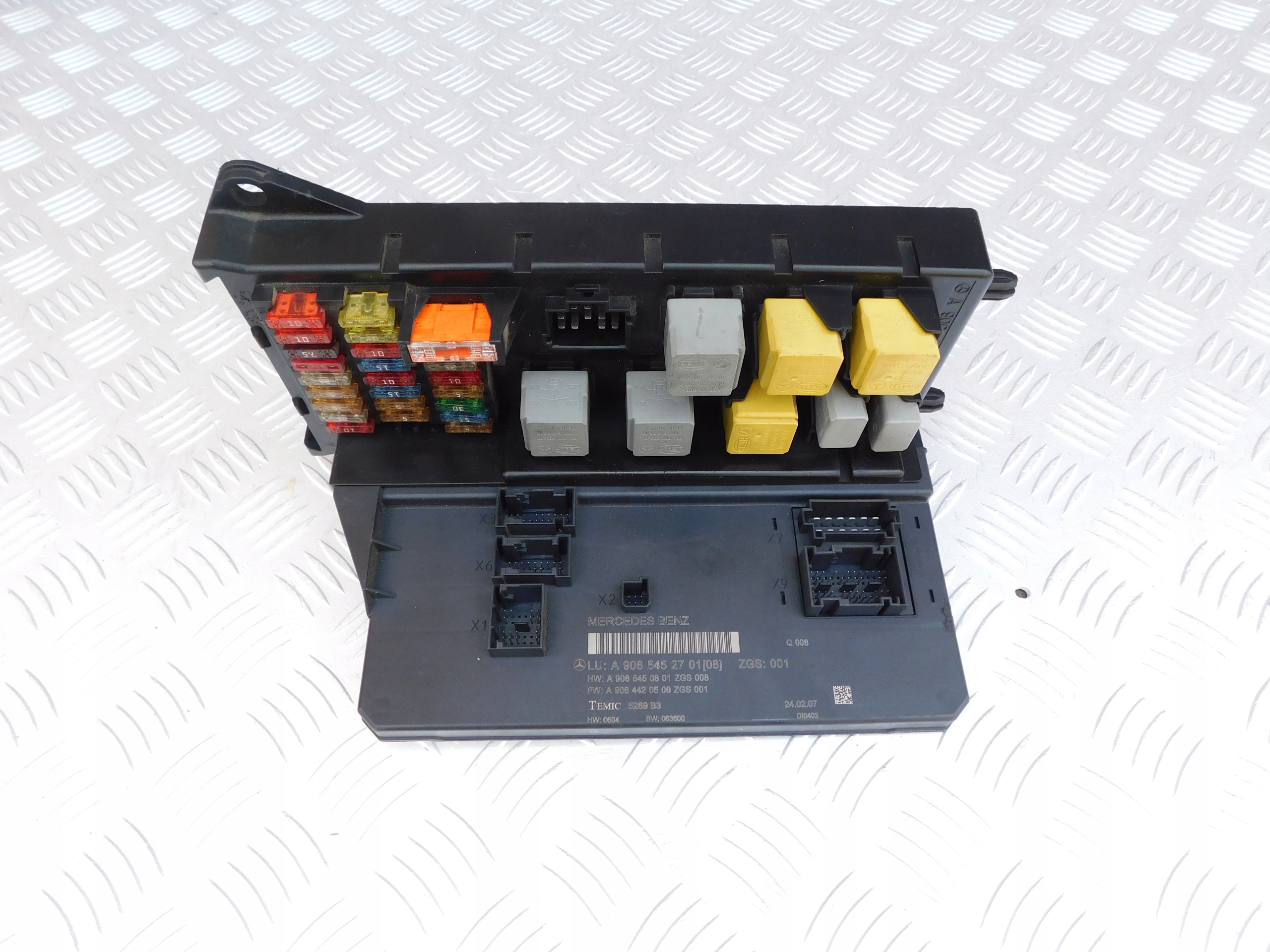 Mercedes Sprinter 906 moduł sam Kaseta BSI A9065452701 ORYGINAŁ KOMPLETNA