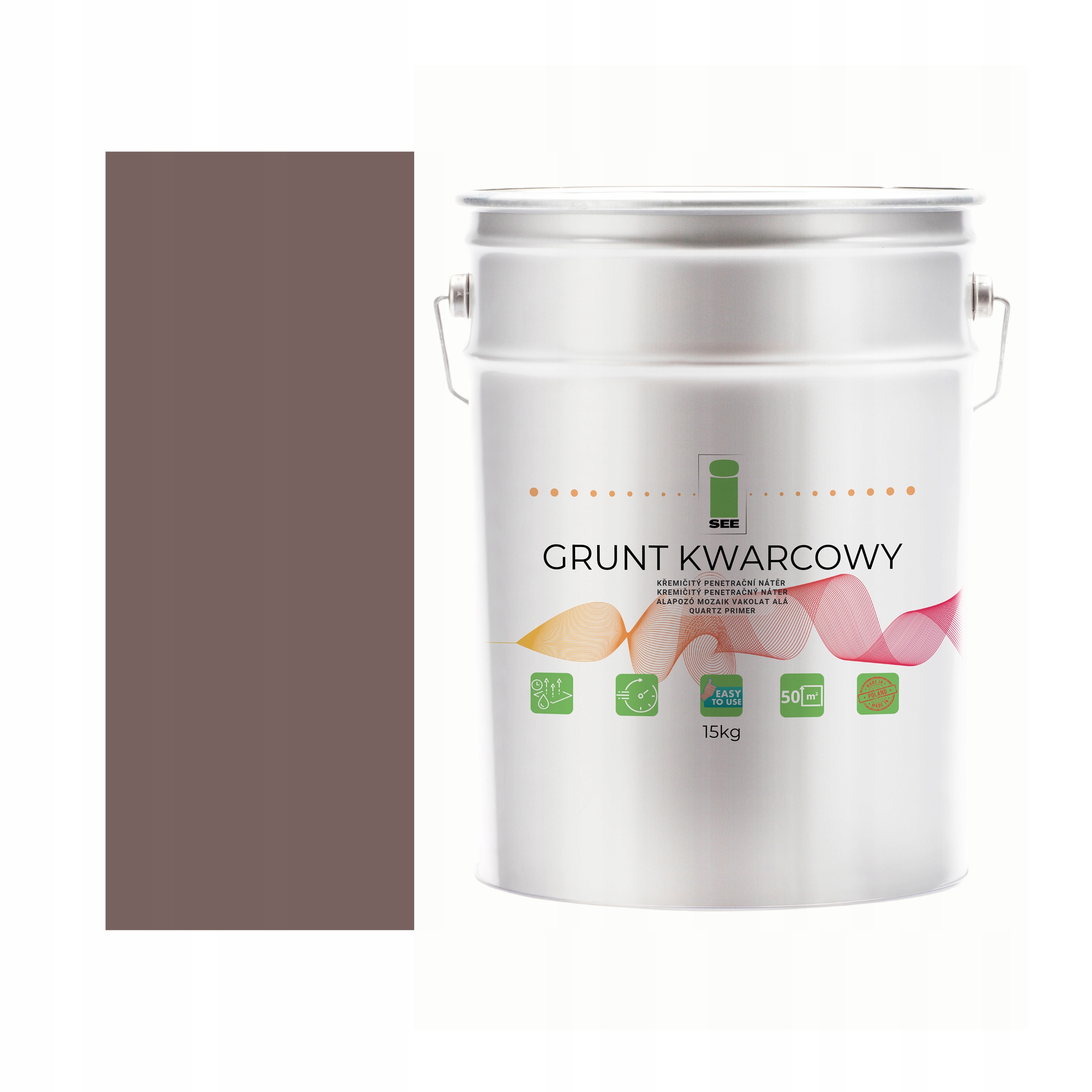 Podklad Pod Mozaikovou Omítku M71 Hnědý Tmavý 15 Kg