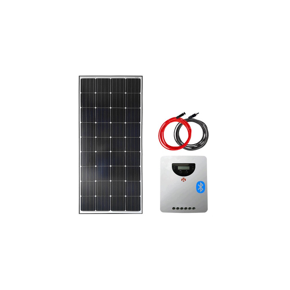 Solární Sada Monokrystalický Karavan 190W 12V Regulátor Mppt Bt