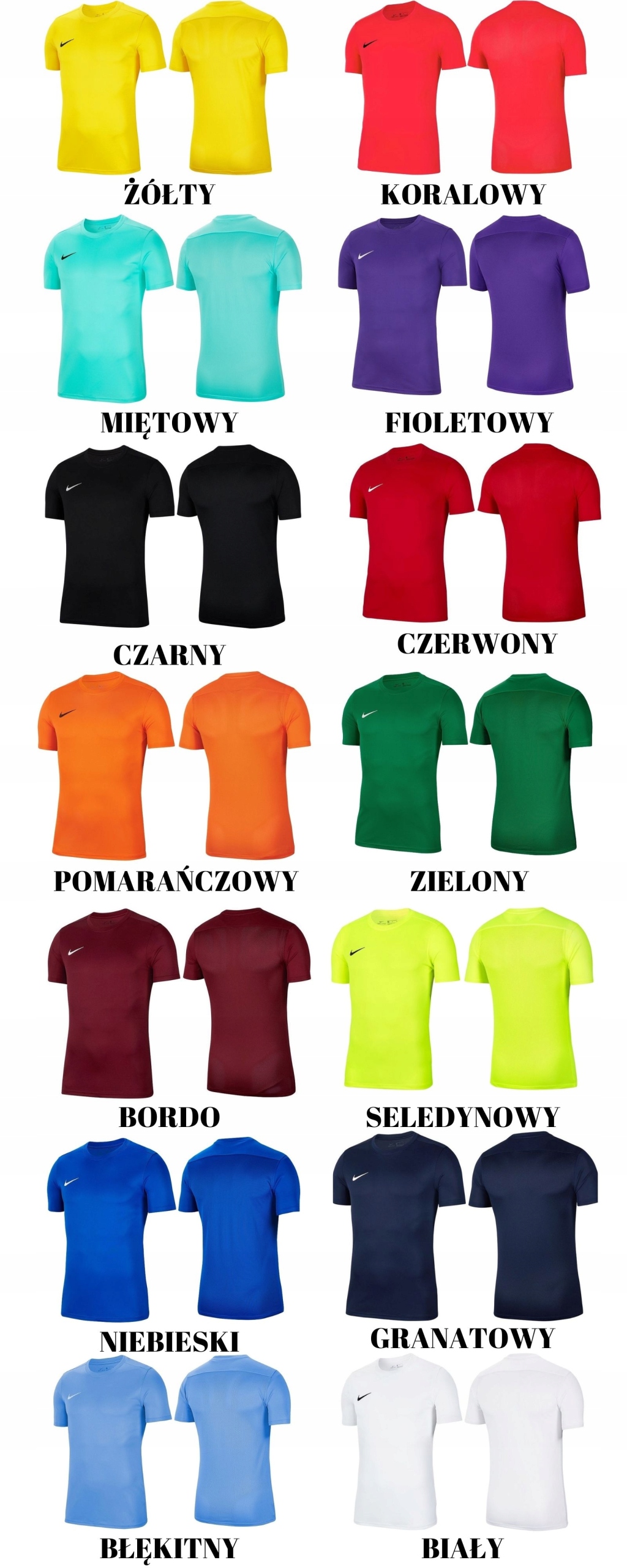 Nike koszulka piłkarska z NADRUKIEM XL własny herb Właściwości oddychające odprowadzające wilgoć