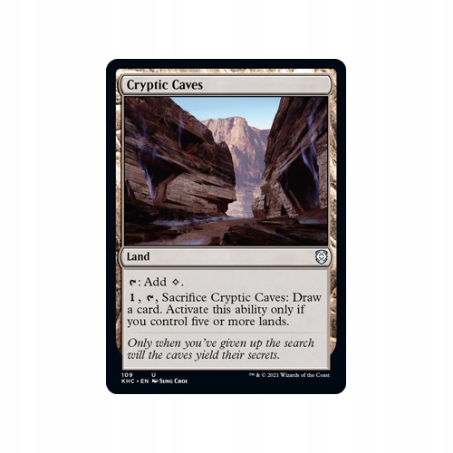 Mtg 2x Cryptic Caves (Uncommon)