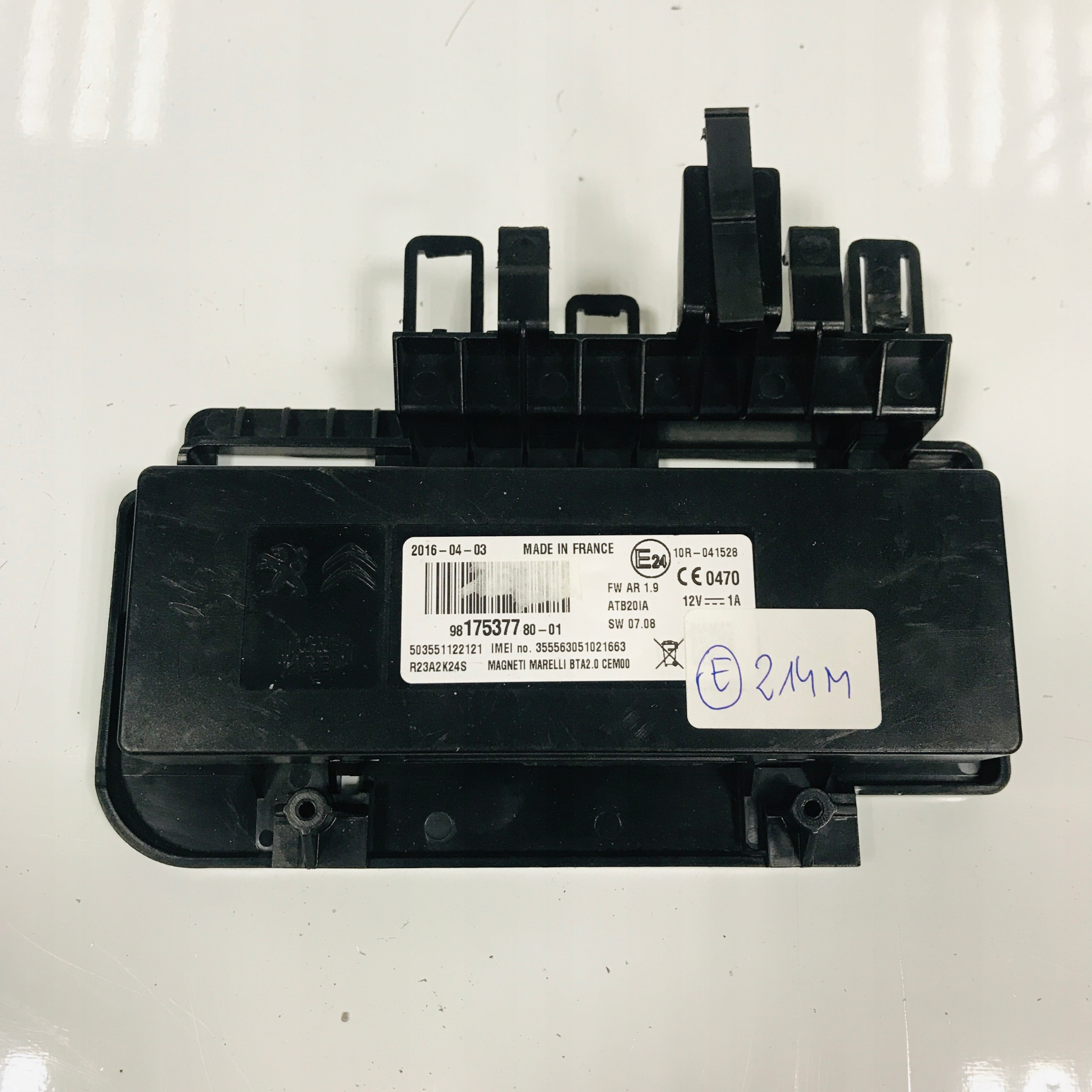 MODUŁ STEROWNIK BLUETOOTH CITROEN DS5 9817537780