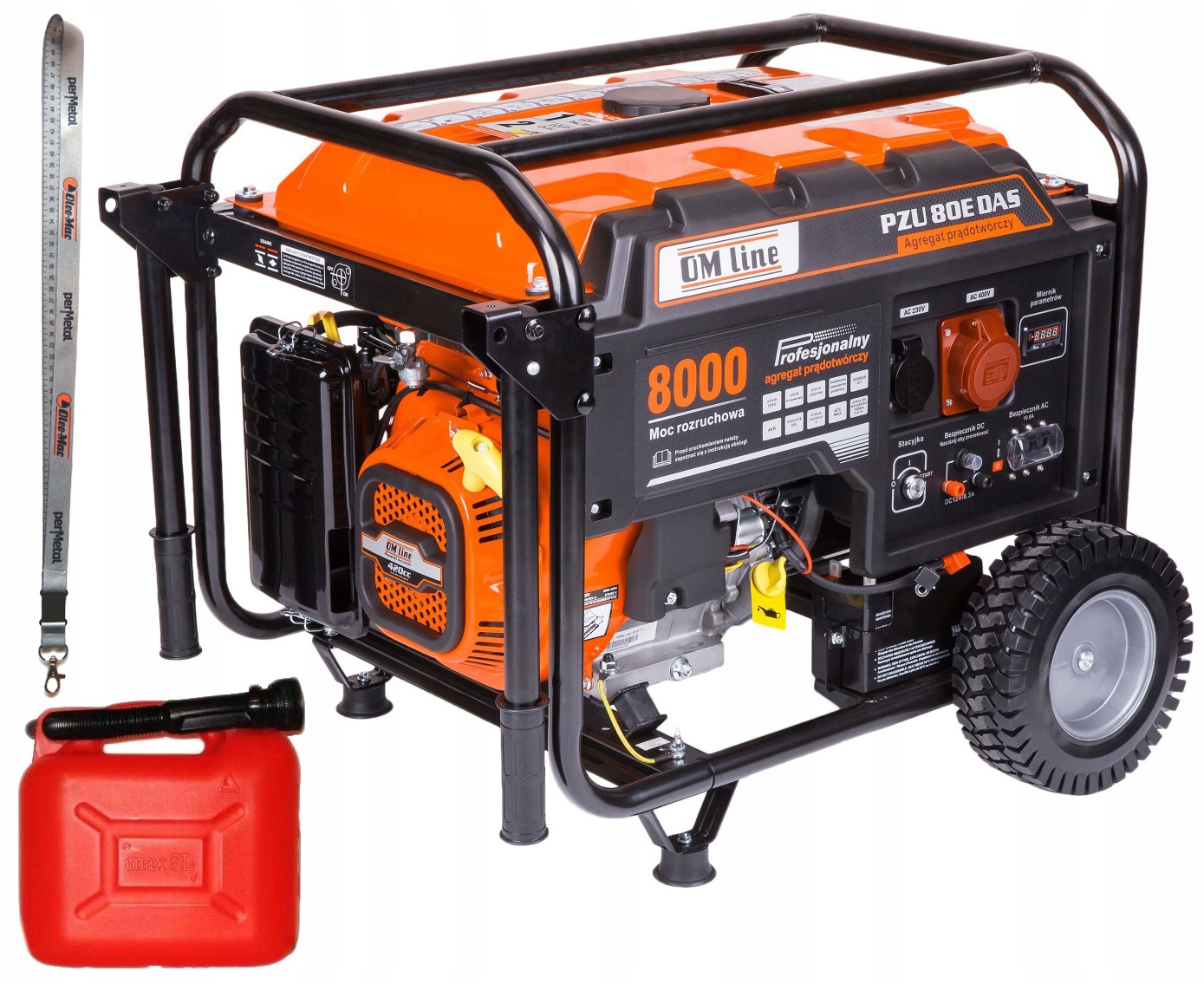 Om Line Pzu 80E 400/230V Avr Agregat prądotwórczy