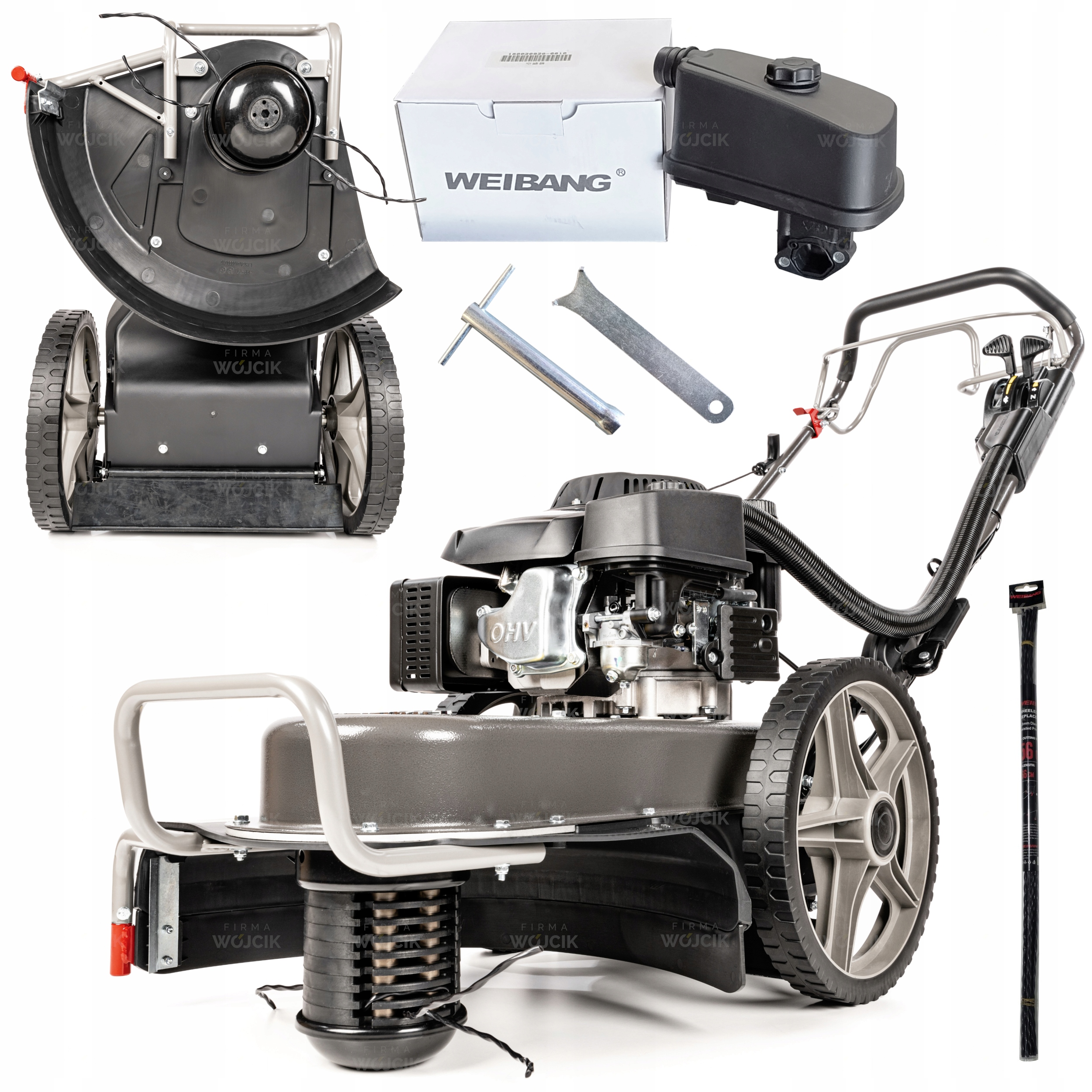 Mocna Kosiarka żyłkowa z napędem 55,9cm Weibang WBLT567SLC Loncin LC1P70FC
